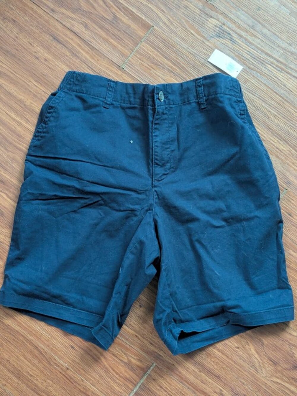NWT size Med. High-Waisted OGC Chino Shorts -- 9-inch inseam